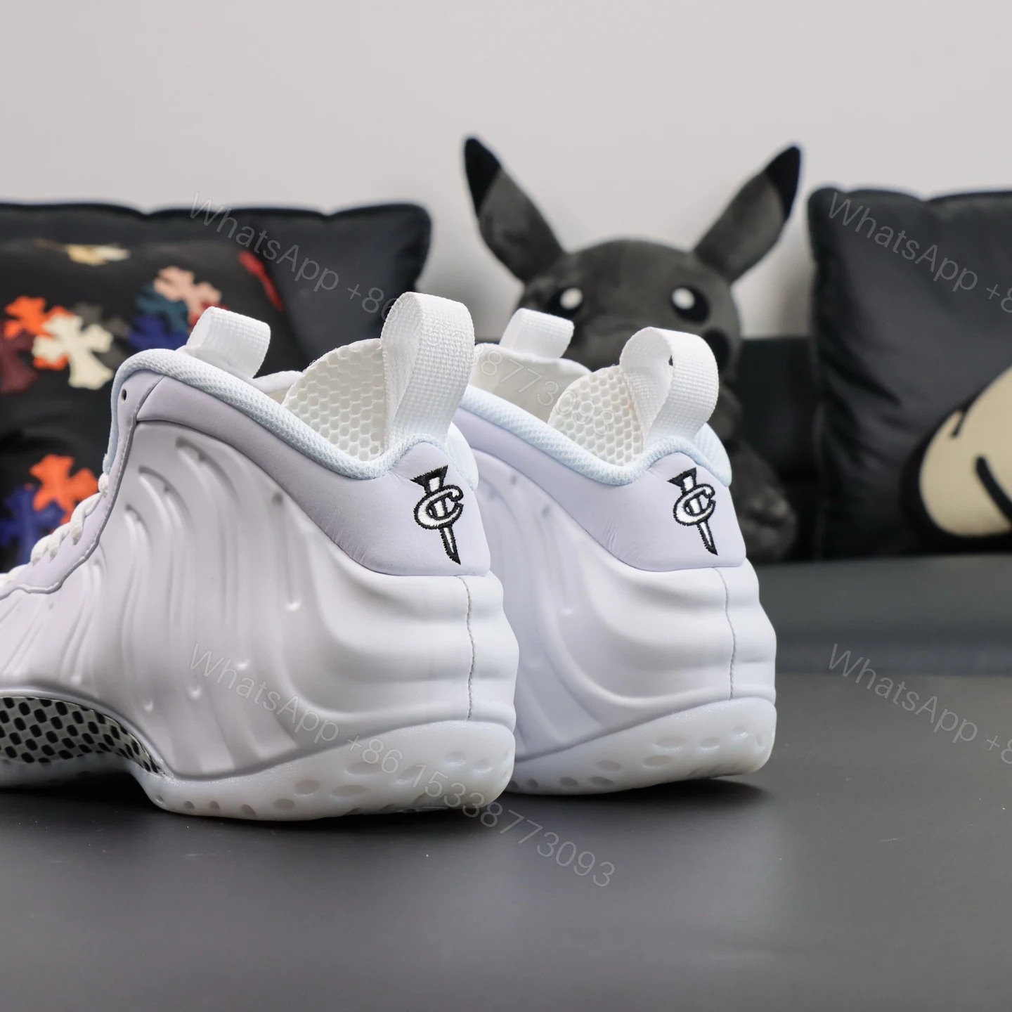 View 6 of Foamposite One “Triple White”