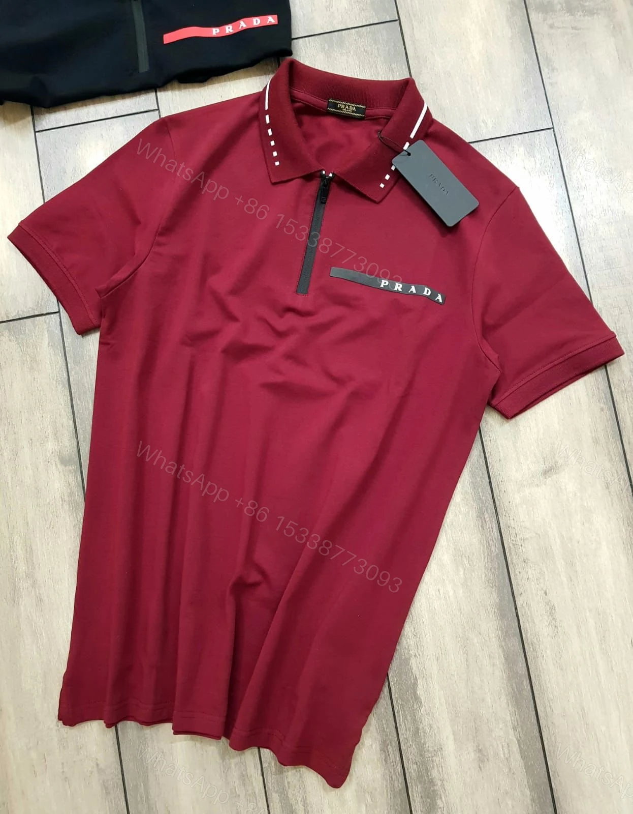 View 5 of First Copy PRADA Premium Men’s Polo T-Shirts
