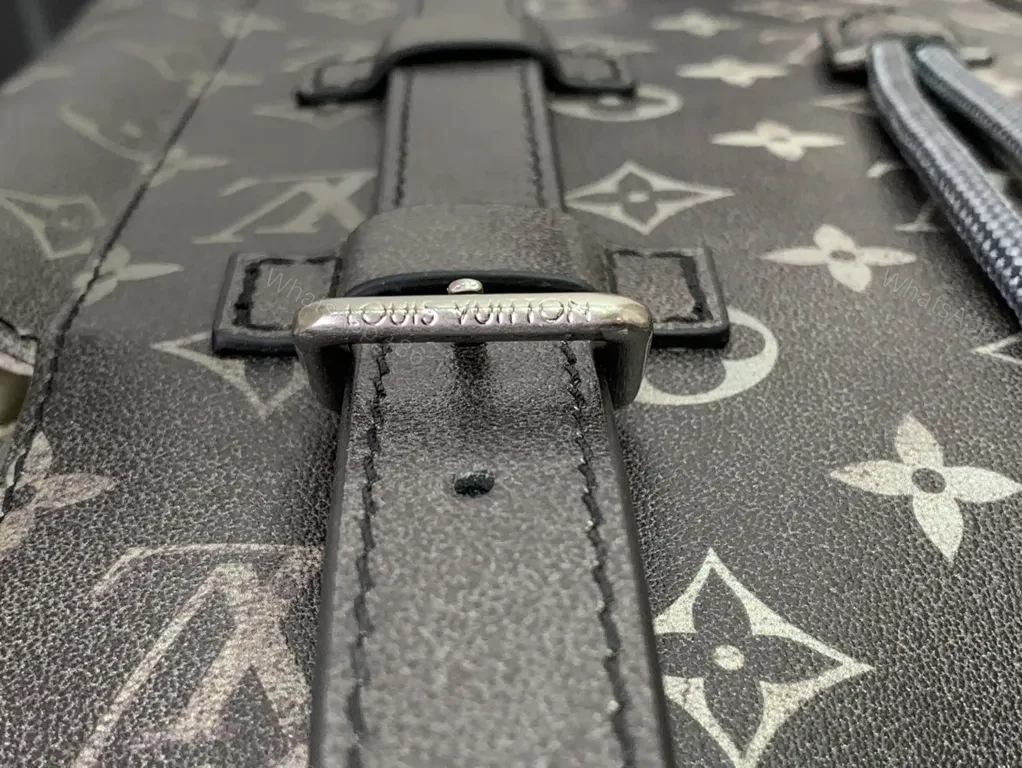 View 9 of Iconic LV Monogram Daypack: Premium Structured Backpack with Leather Trim