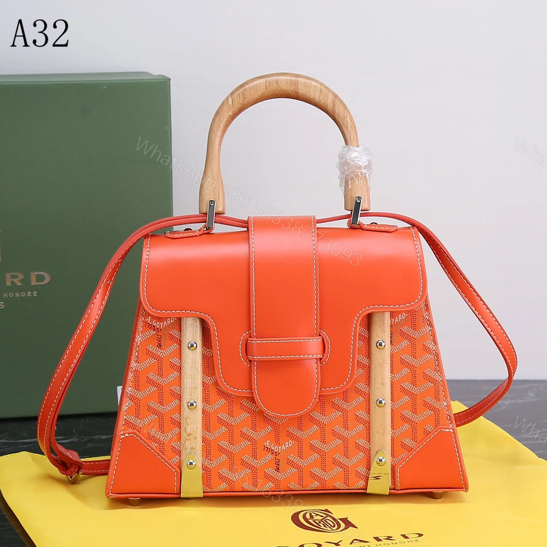 View 3 of GOYARD SAIGON PM BAG ORANGE 20CM
