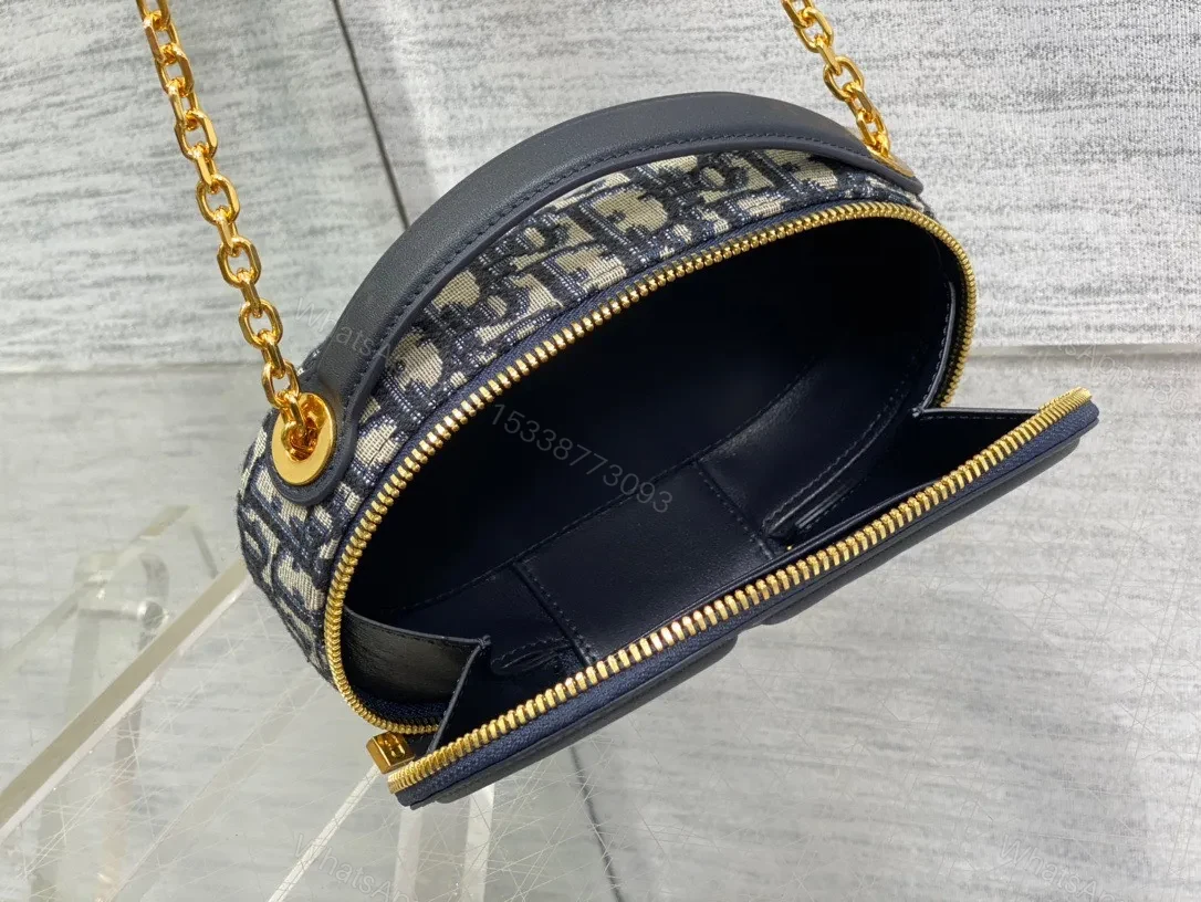 View 5 of Dior branded women’s handbag with crossbody strap 18x6cm