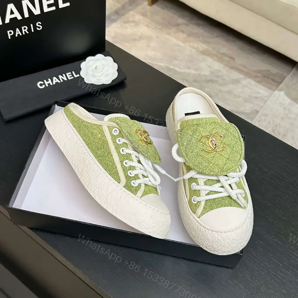 View 4 of Soft Sage Knit Sneakers - Textured Comfort Slip-On Trainers
