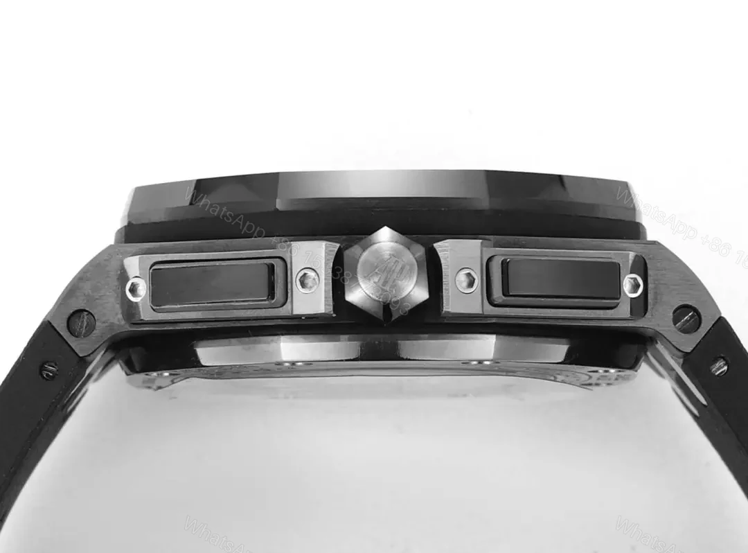 View 7 of KZ Factory Audemars Piguet Royal Oak Offshore Black Ceramic Chronograph Watch