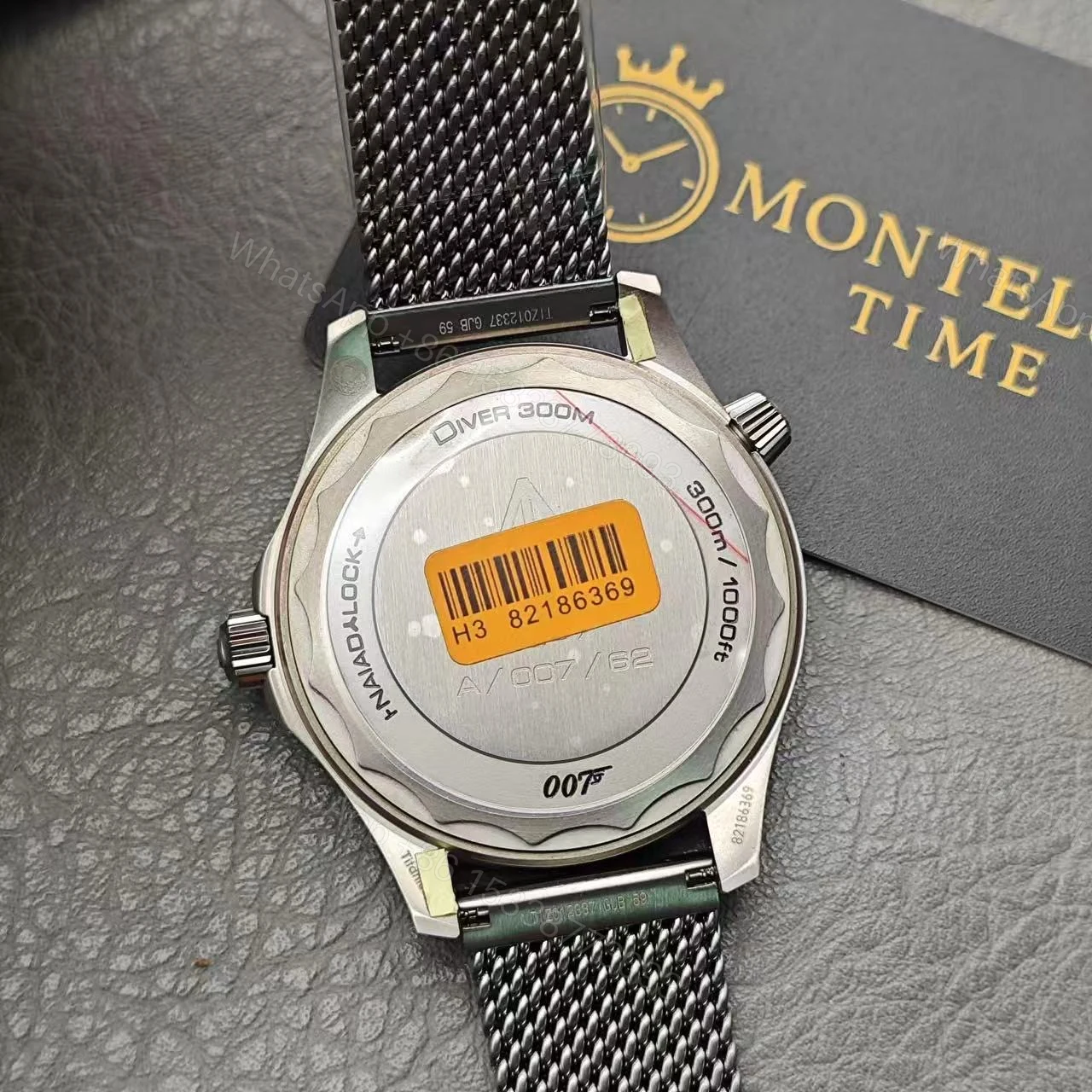 View 9 of Omega Seamaster NO TIME TO DIE Watch James Bond – Replica