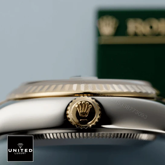 View 11 of Rolex Datejust 179173 Yellow Gold & Diamond Silver Dial Replica