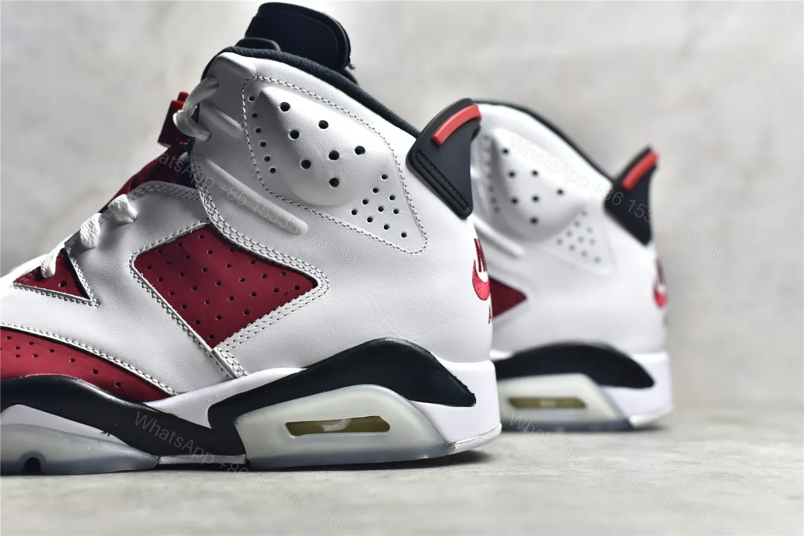 View 4 of Air Jordan 6 Retro Carmine 2021 Reps