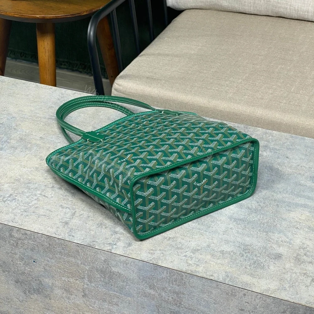 View 2 of 高仿Goyard*GY10182雙面兩用MiniTote手袋綠色免檢版