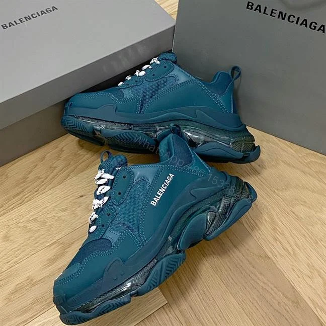 View 3 of BALENCIAGA MEN’S TRIPLE S SNEAKER CLEAR SOLE – BB186