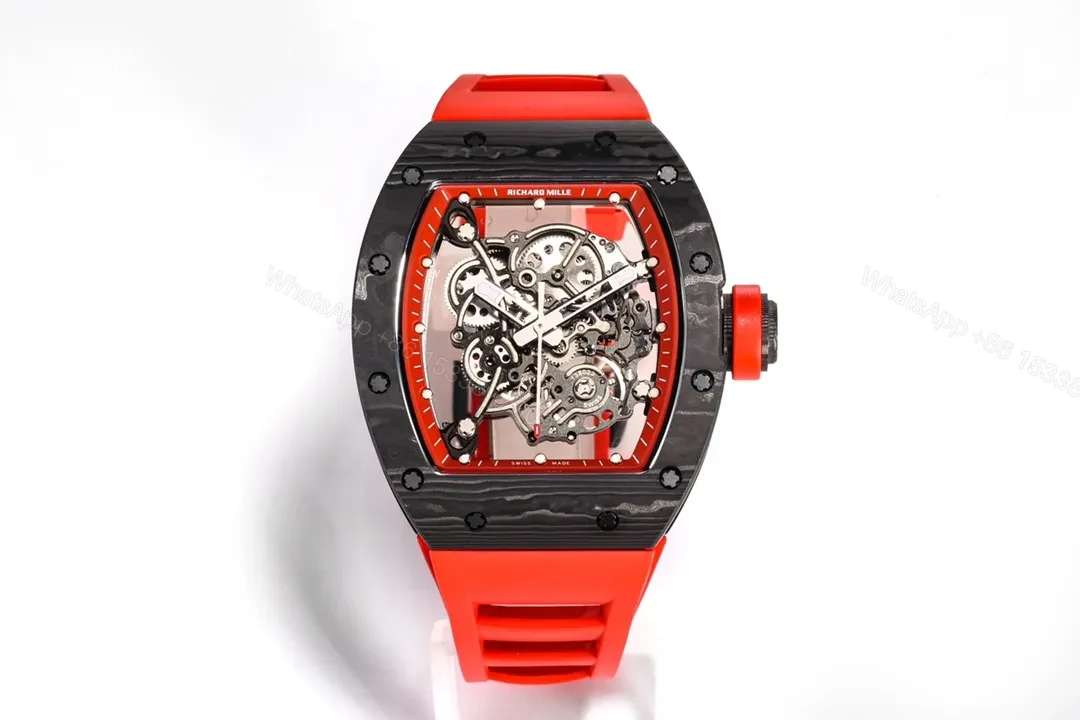 RM Factory Richard Mille RM055 Red Carbon Fiber Watch — view 1