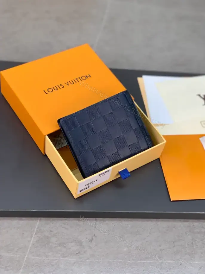 View 7 of LOUIS VUITTON SLENDER WALLET DAMIER INFINI LEATHER – LBV404