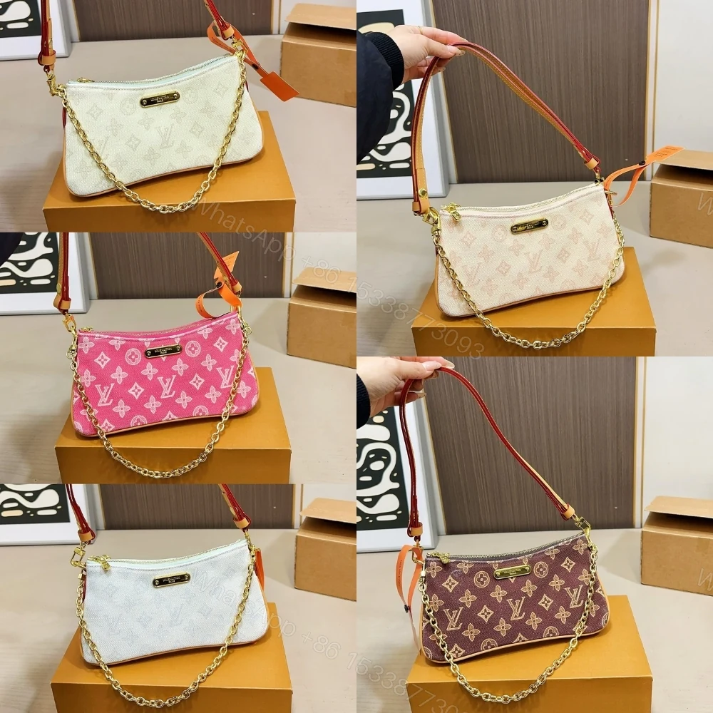 View 7 of Louis Vuitton Pochette Liv Monogram Origine Light Brown 24Cm