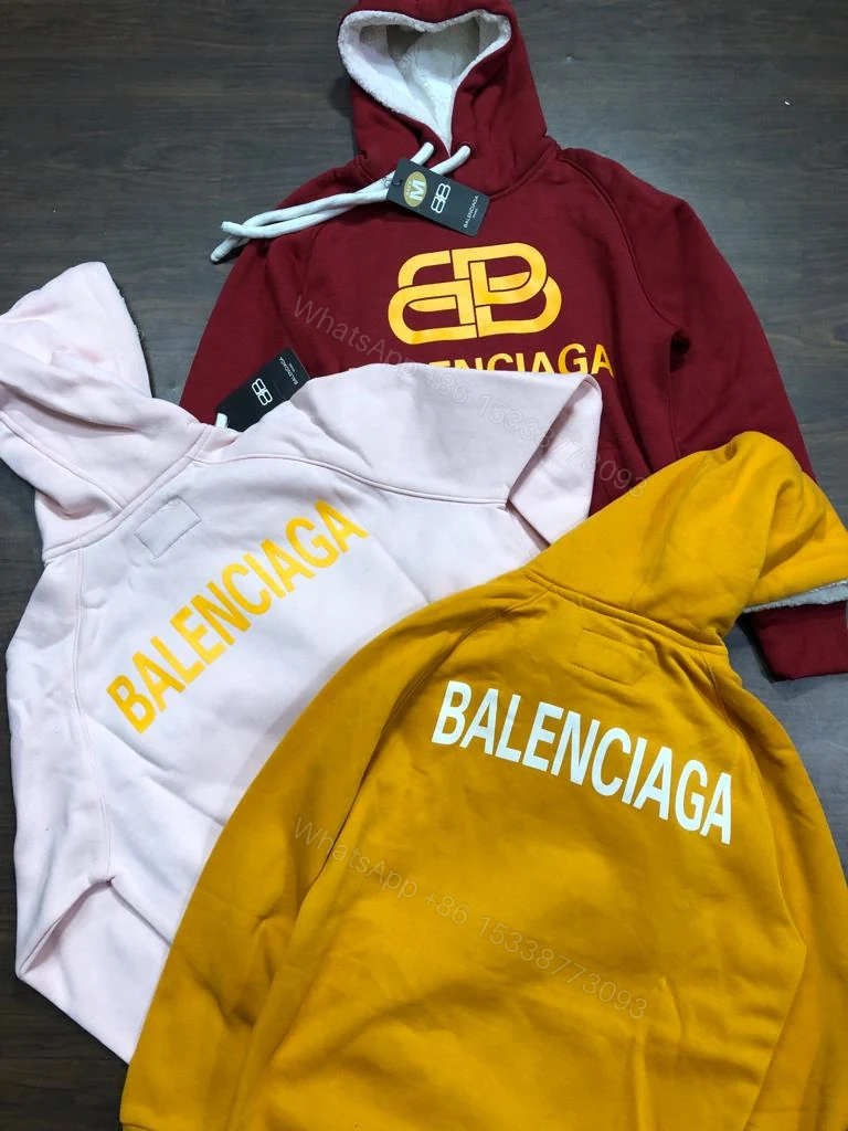 View 3 of First Copy Balenciaga Premium Hoodie Sweatshirts