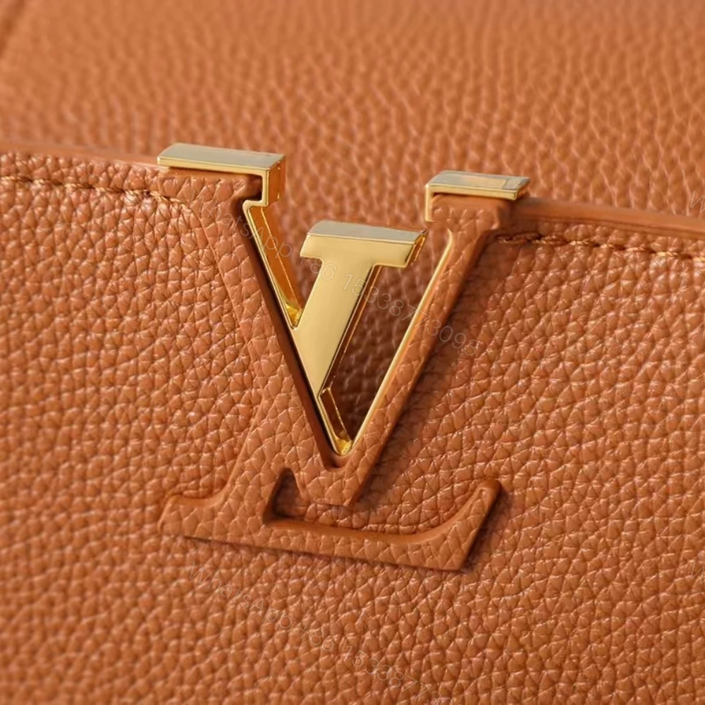 View 6 of Louis Vuitton Capucines MM Souple Cognac 33Cm M14371
