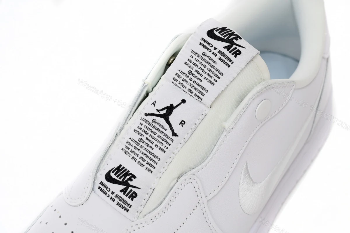 View 5 of Air Jordan 1 Low All White AV3918-101