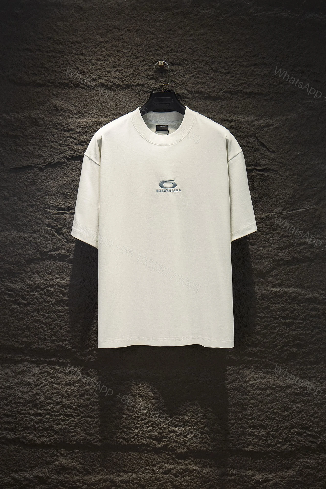 Balenciaga 高仿 男款 潮流字母LOGO短袖T恤 街頭風格百搭款 — view 1