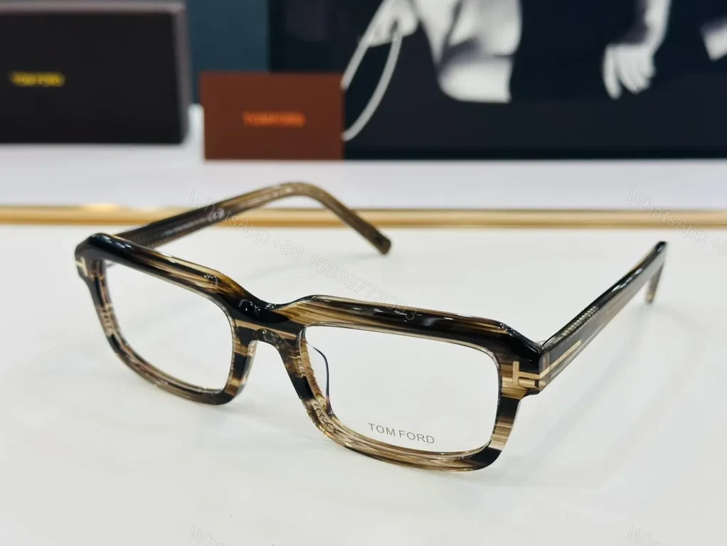 View 9 of Black Acetate Bold Frames - Designer Luxe Eyewear, Oversized Rectangular