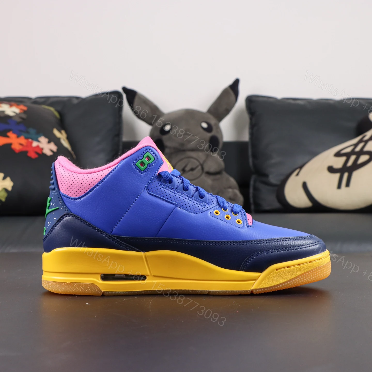 View 2 of Air Jordan 3 Retro Brazil