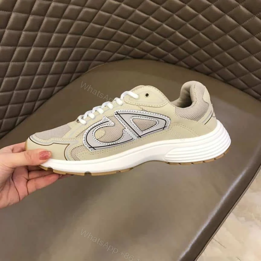 View 3 of DIOR B30 SNEAKERS CREAM MESH AND TECHNICAL FABRIC – CD89