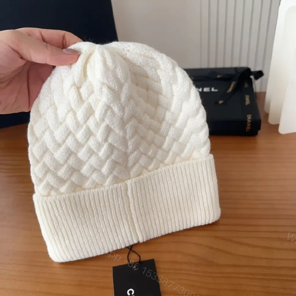 View 9 of Luxe Knit Beanie Warmth Cable Knit Modern Crest