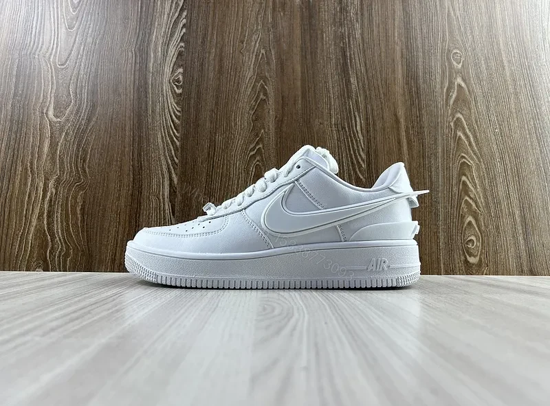 Minimalist White Leather Sneaker with Air Comfort, Urban Style — view 1