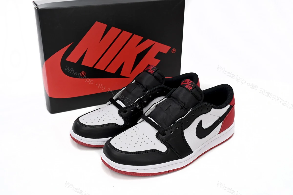 Air Jordan 1 Low OG Black Toe CZ0790-106 — view 2