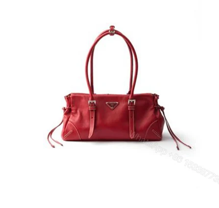 Prada Bonnie medium antiqued leather tote bag(HIGH-END GRADE) — view 1