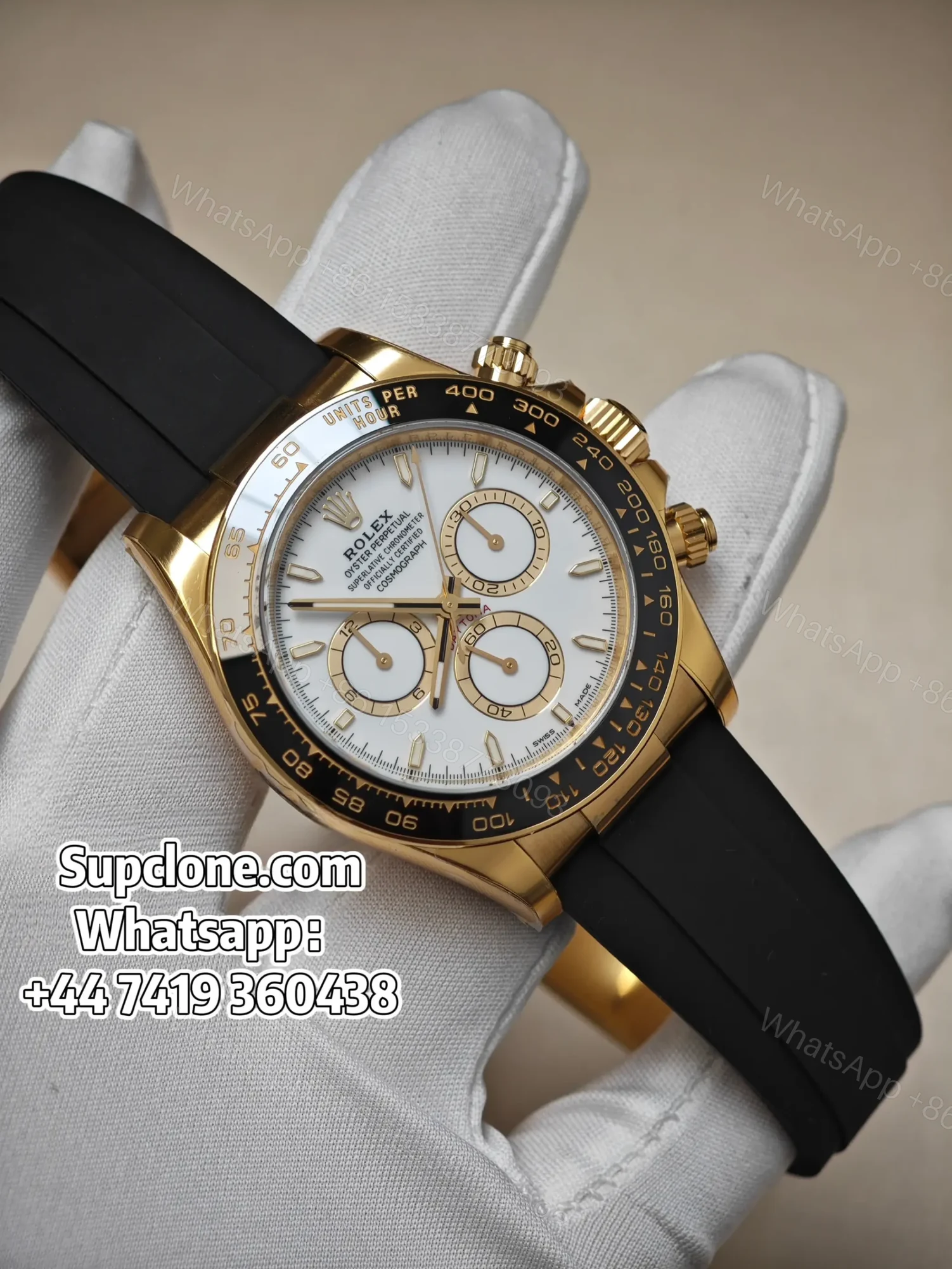 Rolex Daytona Super Clone M126518ln-0002 – White Dial 4131 Movement — view 1