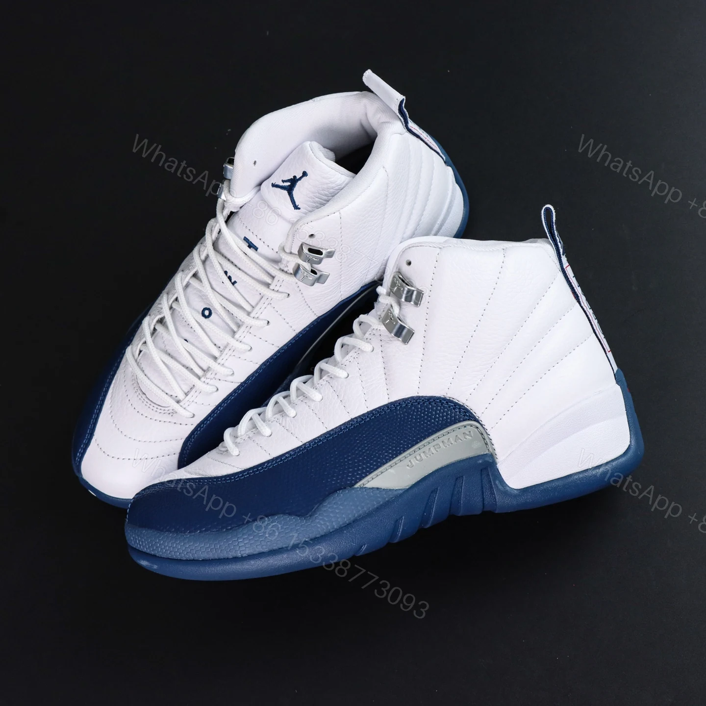 View 8 of Air Jordan 12 “French Blue” Reps