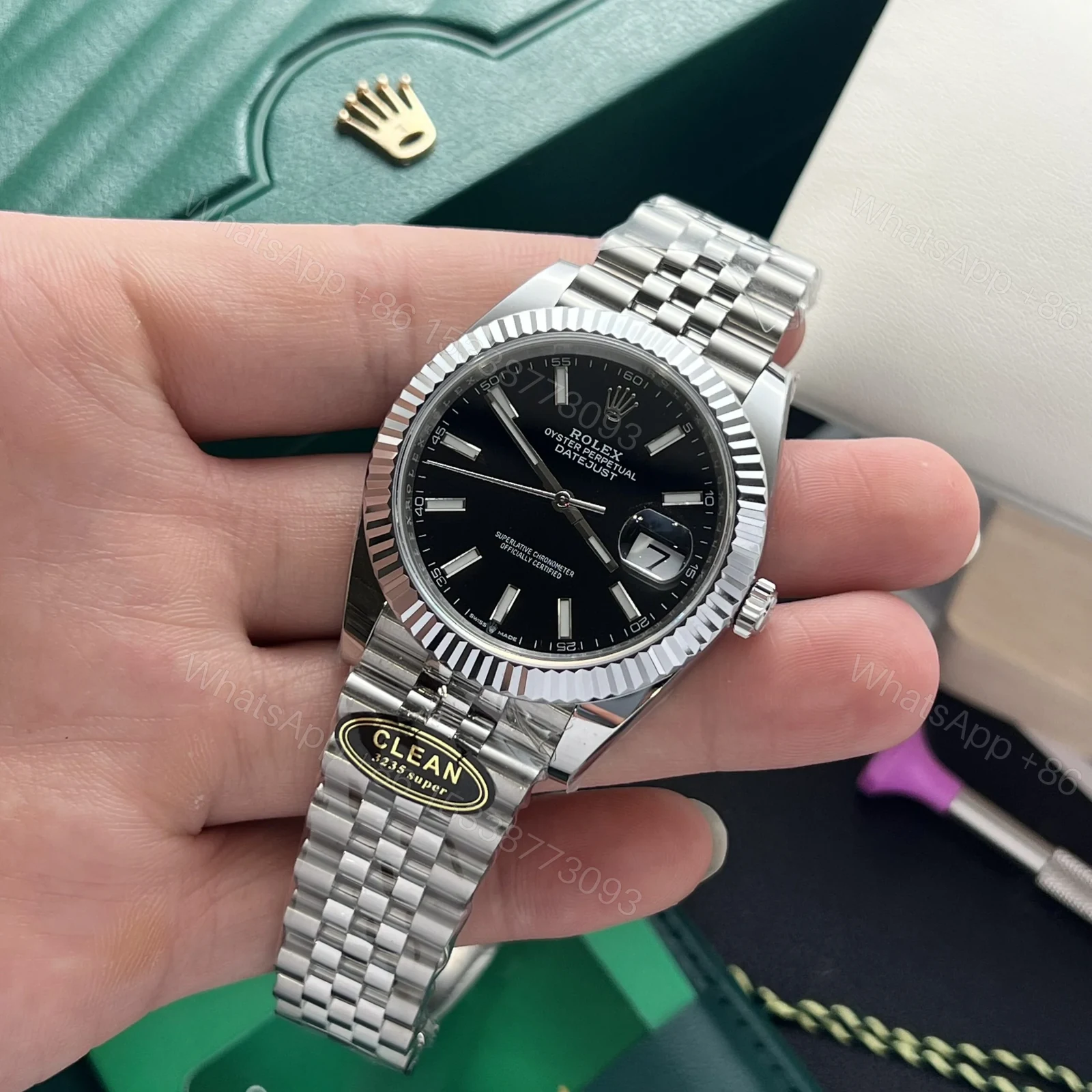 View 5 of Rolex Datejust Black Dial 126334-0018 41 mm