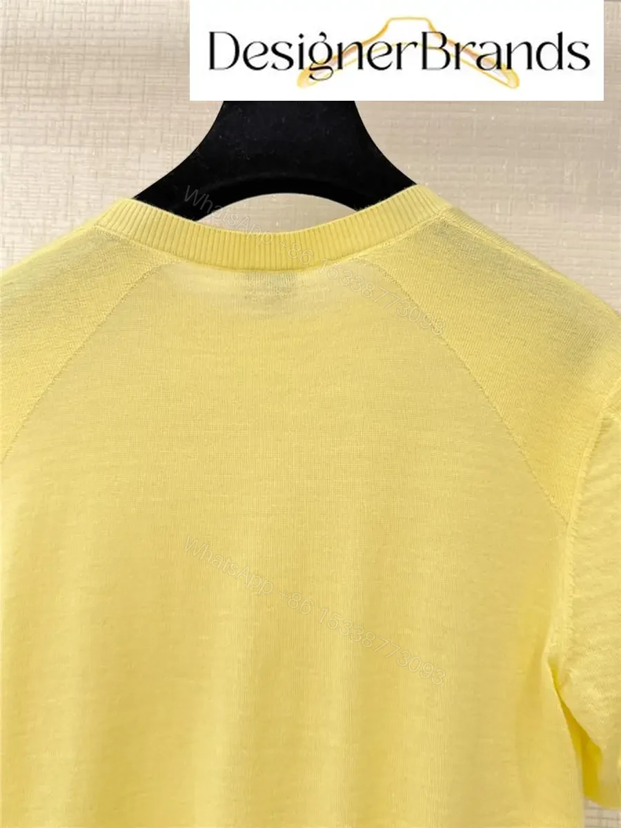 View 8 of Pastel Knit Tee-Dress: Luxurious Everyday Chic, Lightweight