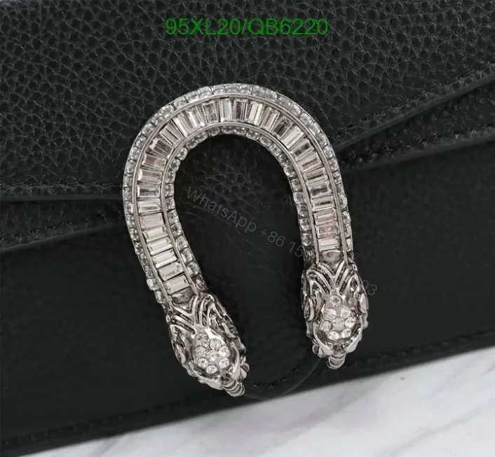 View 5 of Gucci Dionysus Black Mini Crossbody Bag Dupe QB62202