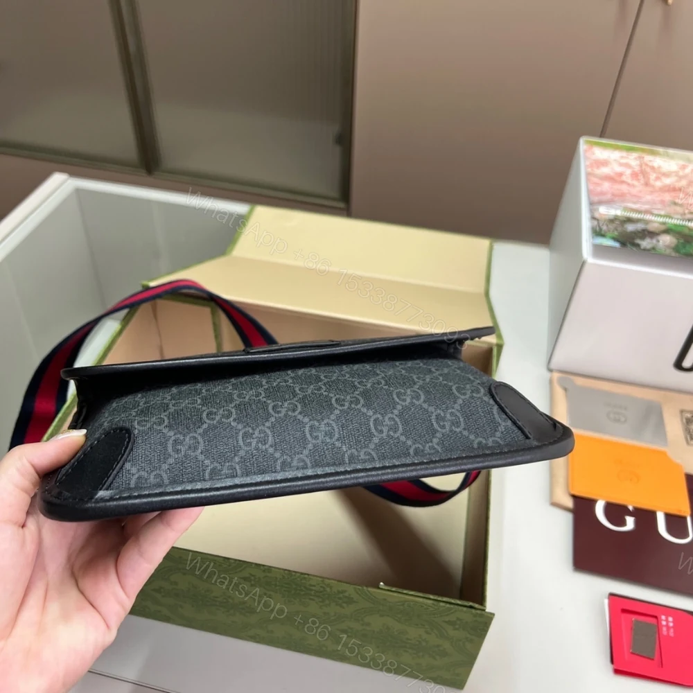 View 6 of Gucci GG Black Small Belt Bag Black Supreme Canvas 24Cm