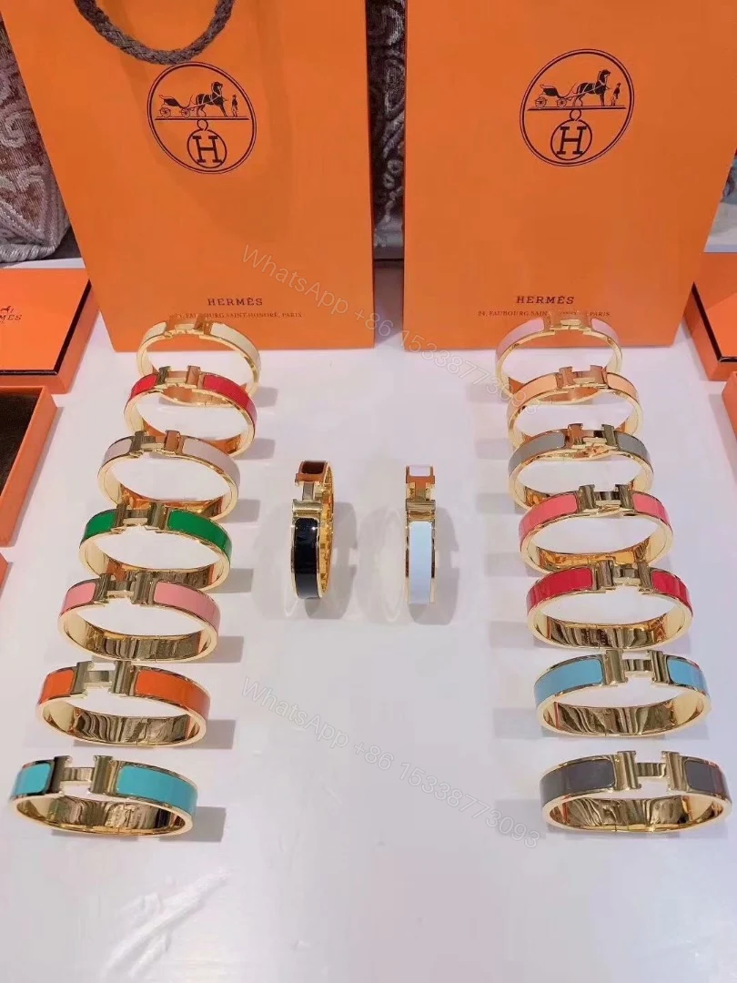 View 2 of 100% Original Hermes H Bracelet