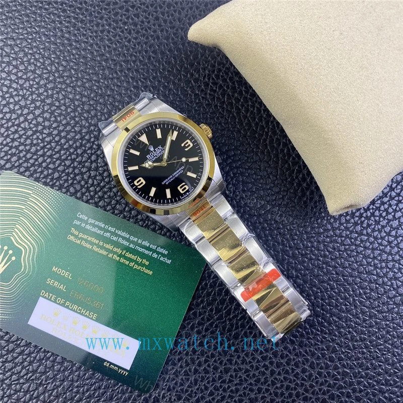 View 8 of Rolex Explorer M124273 Gold Watch