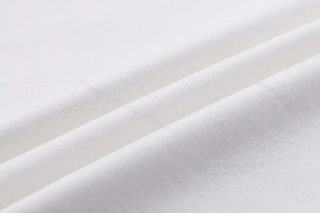 View 2 of White Textile Athletic Tee Balenciaga Logo Short-Sleeve T-Shirt