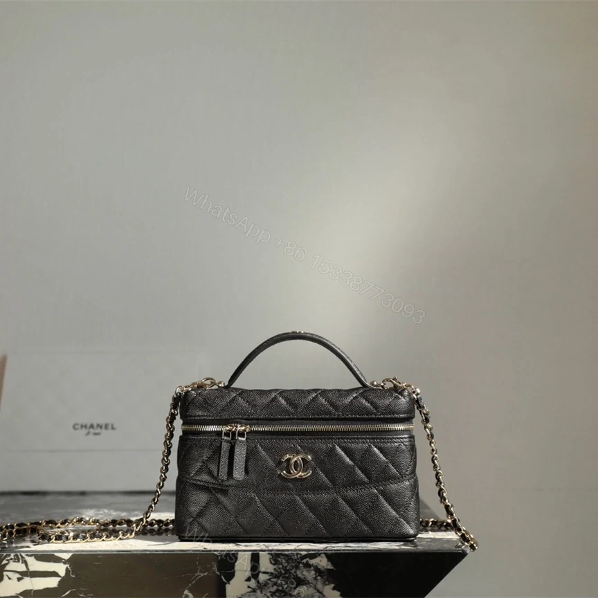 高仿Chanel*25C系列AP4407新款盒子包米色免檢版 — view 1