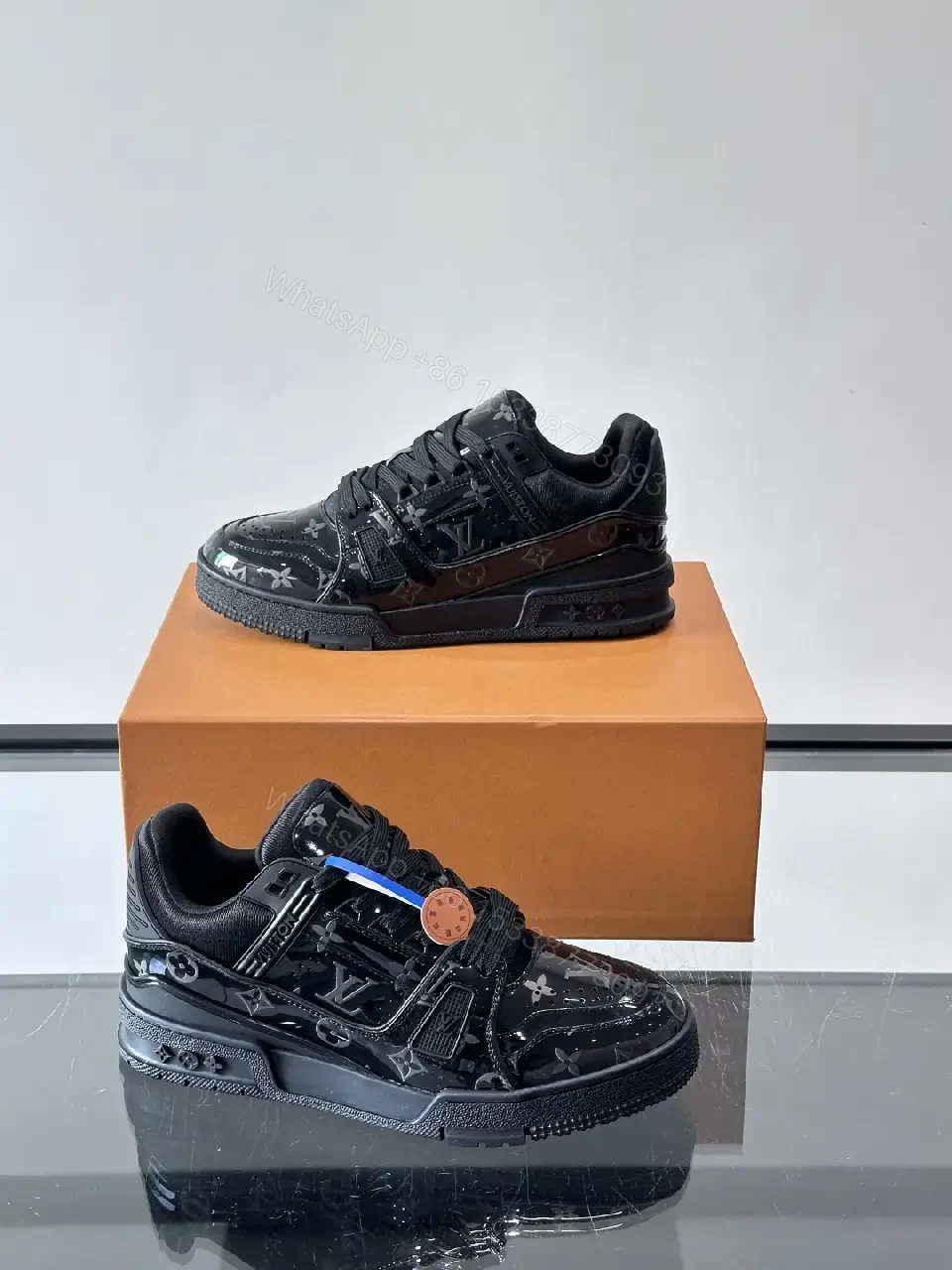 View 7 of Compact Statement Sneaker: LV Monogram, All-Season Edge