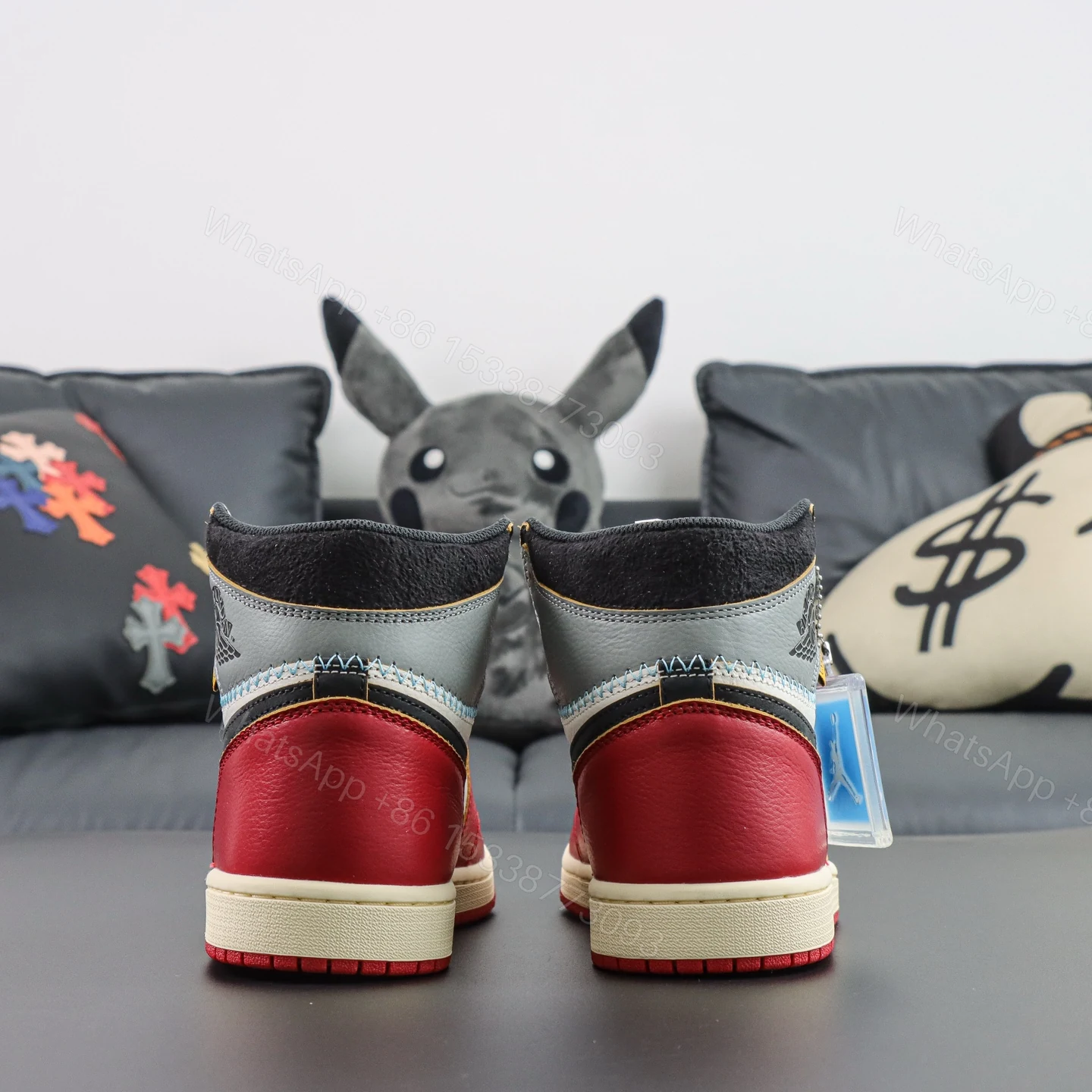 View 8 of Union LA x Air jordan 1 “Chicago/Shadow” 2025 Replica