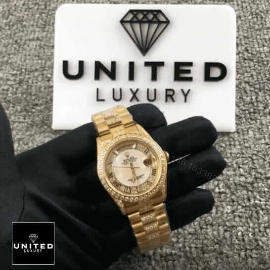 View 6 of Rolex Datejust Yellow Gold 116626 Replica
