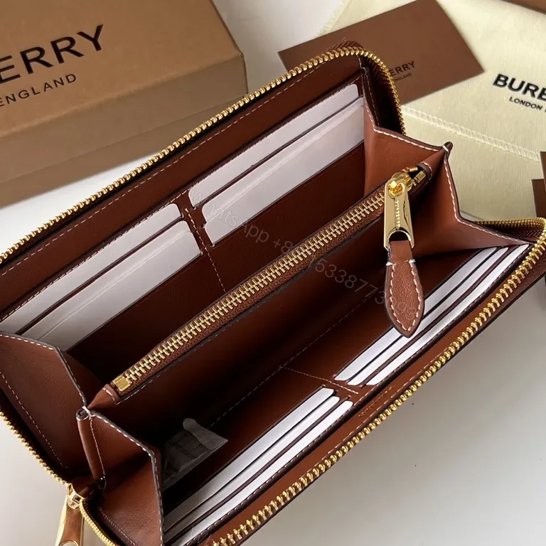 View 4 of Iconic Burberry Check Wallet: Day-to-Night Luxury Wallet