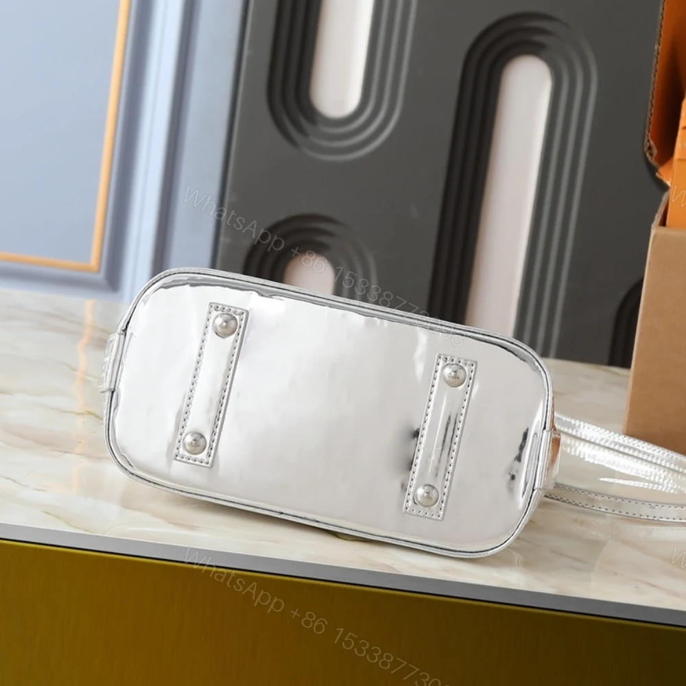 View 5 of Louis Vuitton Alma BB Bag Silver 23Cm M26335