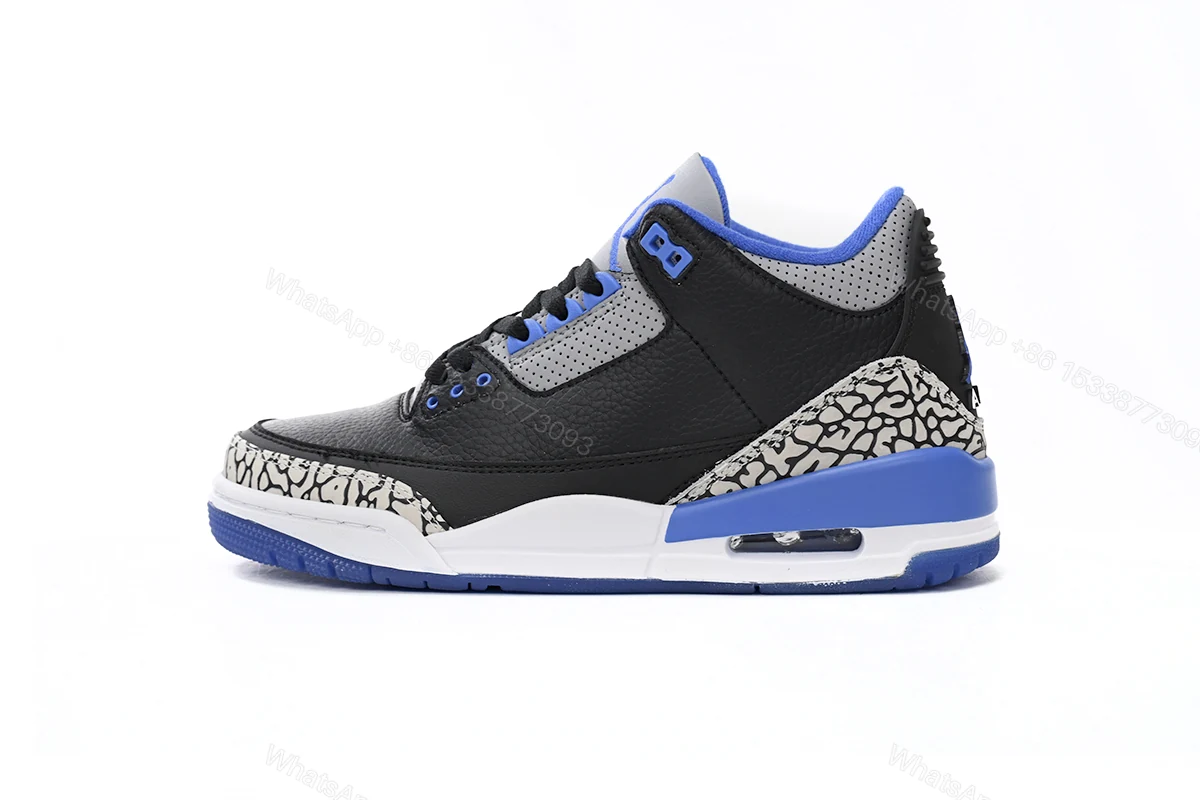 View 12 of Air Jordan 3 Sport Blue 136064-007