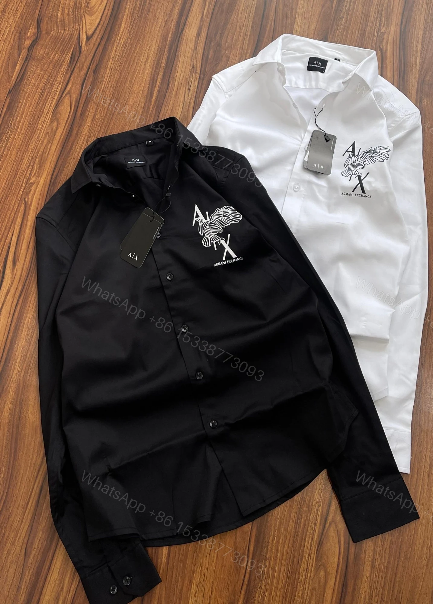 First Copy Armani Exchange Premium Cotton Shirts for Men — view 1
