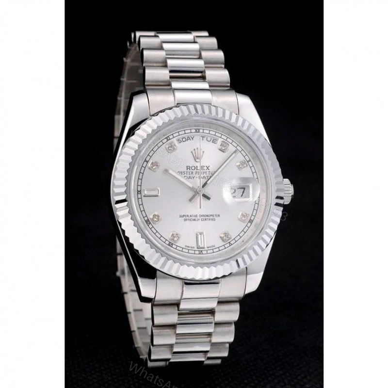 View 3 of Superclone Rolex Day-Date Silver Dial 41995 40 mm