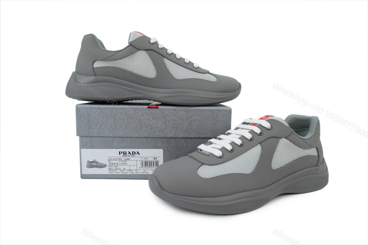 View 7 of Prada Sneakers Rubber Grey