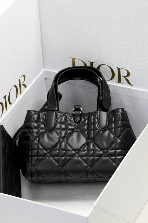View 7 of Compact Quilted Luxe Bag with Gold Hardware â€“ Structured Crossbody