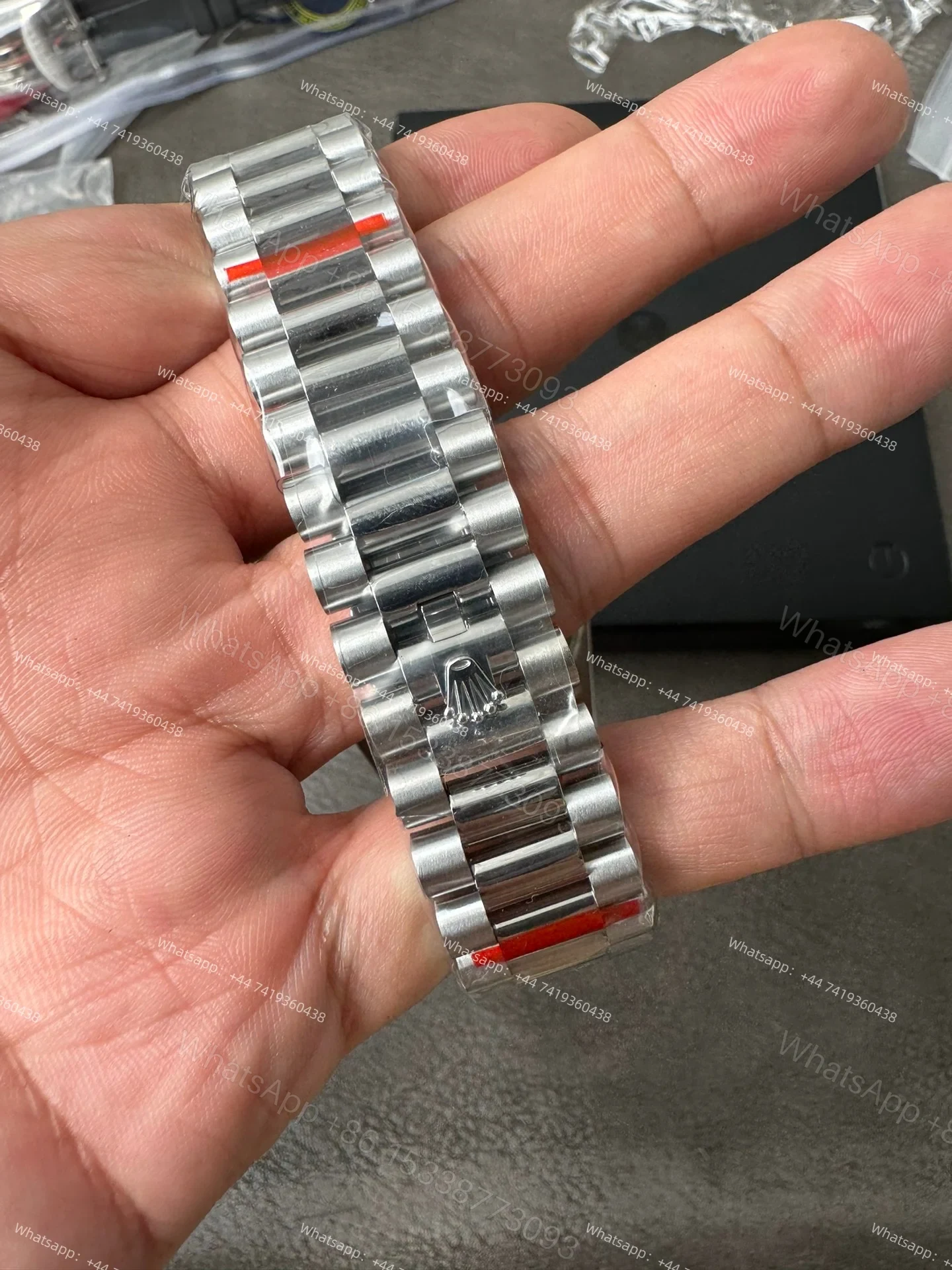 View 9 of Rolex Day-Date m228236-0006 1:1 Replica Ice-Blue Dial 40MM 3255 Movement Presidential Bracelet Super Clone Watch