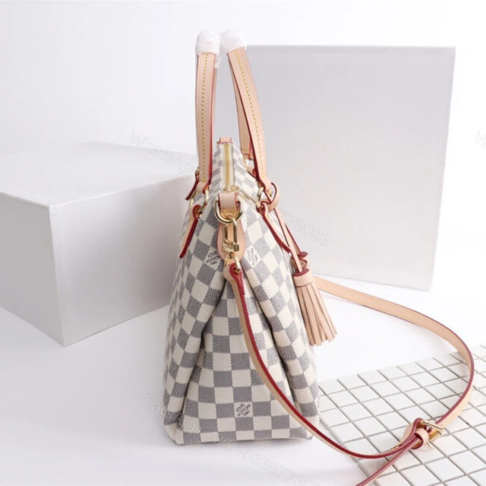 View 3 of Louis Vuitton Lymington Damier Azur 35Cm N40022