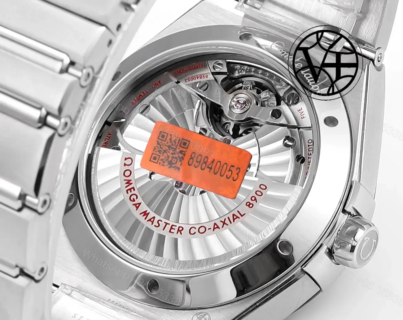 View 7 of Omega White Dial Stainless Steel Bracelet OMEGA-WHT-SS1800