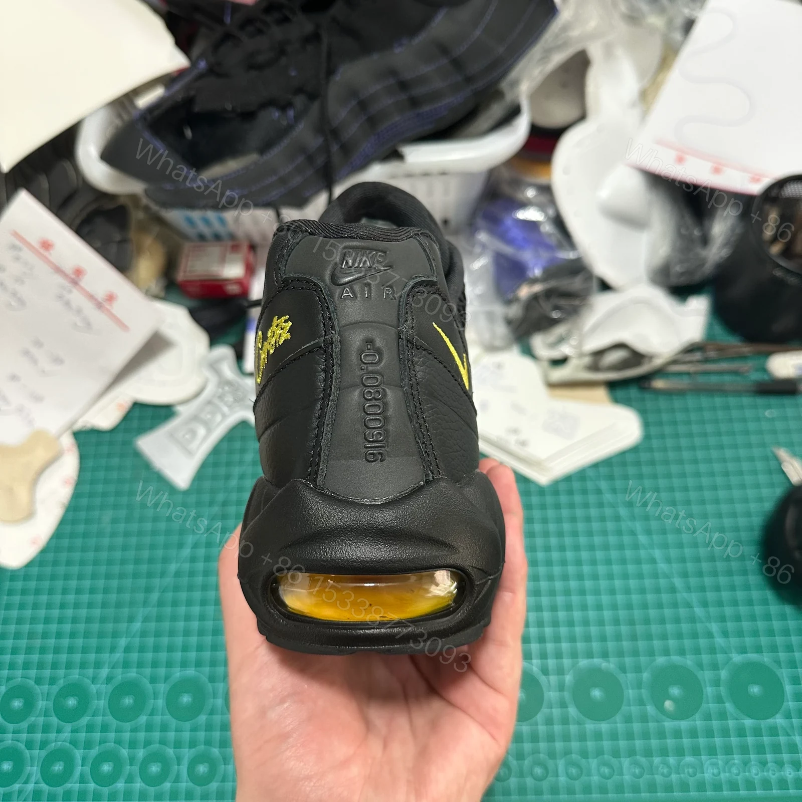 View 4 of Nike Air Max 95 Corteiz Honey Black